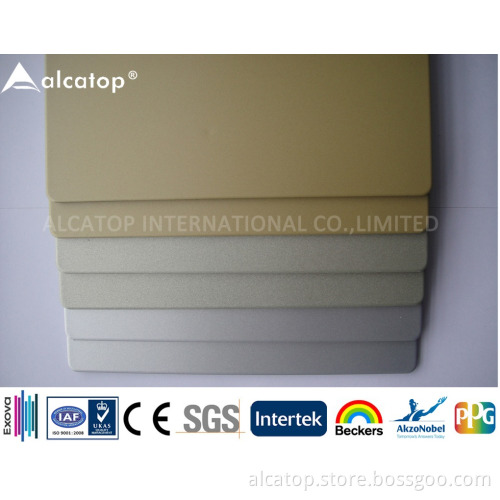PVDF Painting Fire-proof 4mm Aluminium Composite Panel